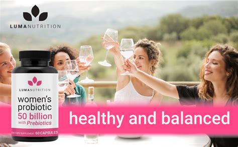 Amazon Luma Nutrition Probiotics For Women With Prebiotics