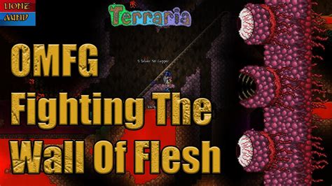 Terraria Ep Fighting The Wall Of Flesh And Entering Hardmode Youtube