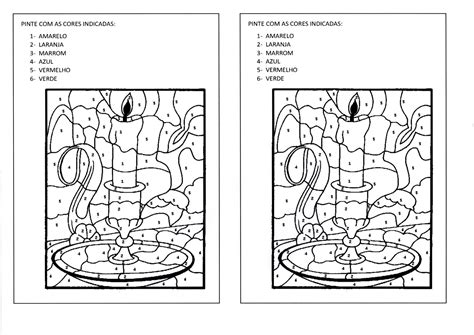 Desenho Com Legenda Para Colorir - 7