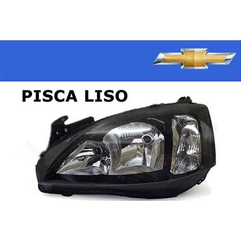 Farol Corsa Montana M Scara Negra Pisca Liso