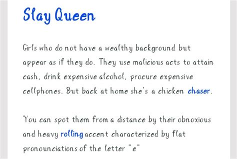 Urban Dictionary's Definition Of A "Slay Queen" Will Leave You In ...