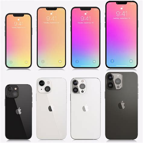 Цены и объёмы памяти всех версий Apple iPhone 13