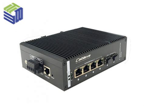 Switch công nghiệp POE 4 cổng Ethernet 1Gbps chính