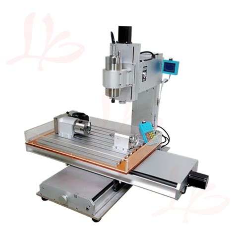 4 Axis Mini CNC Wood Router 6040 Pillar Type 4axis PCB Drilling Milling