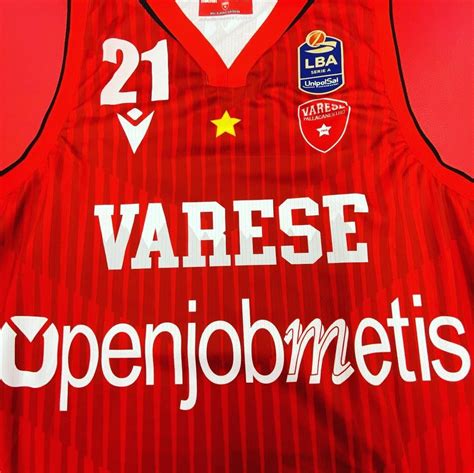 Camiseta Visitante Pallacanestro Varese