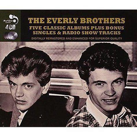 Everly Brothers 5 Classic Albums Plus Everly Brothers Cd Album