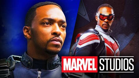 Anthony Mackie S Falcon Replacement Spotted With Star On Captain