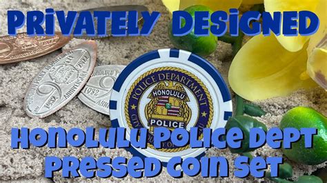 Honolulu Police Department Pressed Coin Set Privately Designed YouTube