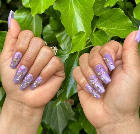 Stunning Purple Cat Eye Nail Designs For Summer 2023 Morovan