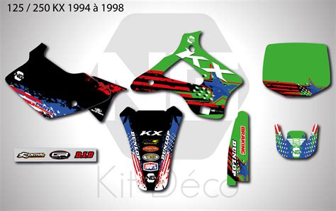 Kit D Co Kawasaki Kx Klx Kxf Usa S Ries