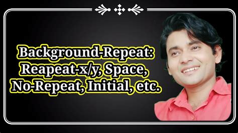 Css Background Repeat Property Repeat Repeat X Y No Repeat Space