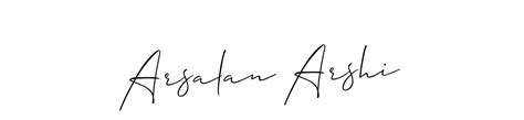 87 Arsalan Arshi Name Signature Style Ideas Free Esignature