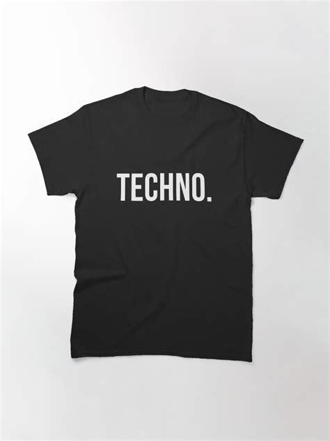 Techno T Shirt Von Wildserenity Redbubble