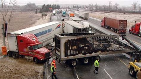 Highway 401 Westbound Reopens After Tractor Trailer Crash Ottawa