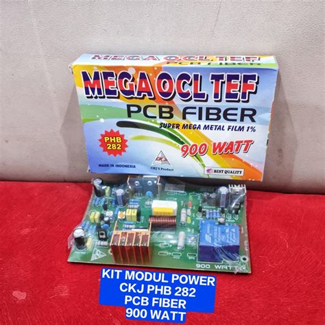 Jual Kit Power Amplifier Mono Mega Ocl W Fiber Phb Phb Tef