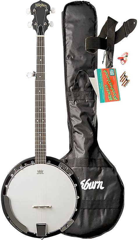 Washburn B8k A U Banjo Pack Natural