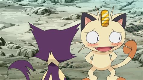 File Meowth In Love Png Bulbagarden Archives