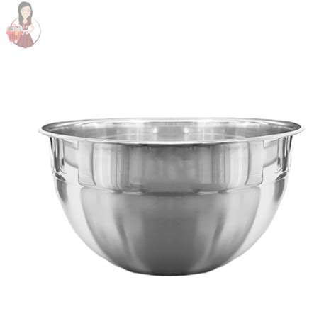 Tigela Bowl A O Inox Cm Profissional Fundo Multiuso