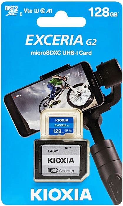 KIOXIA キオクシア EXCERIA G2 microSDXC 128GB Class10 UHS I U3 A1 V30