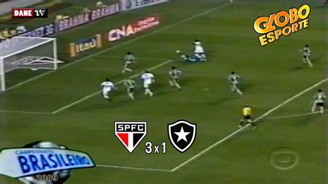 Brasileir O S O Paulo X Botafogo Youtube