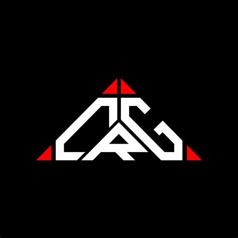 crg letter logo creative design  vector graphic crg simple