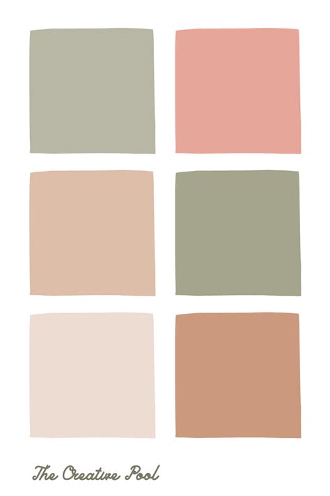 Color Palette Instagram Post Minimalistic Nude Colors Atelier Yuwa