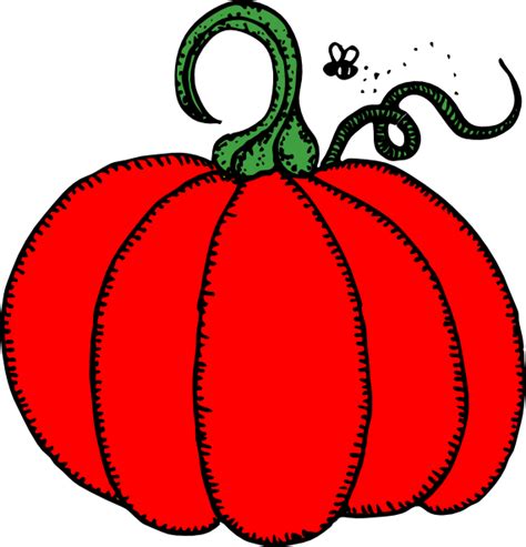 Red Pumpkin Clip Art at Clker.com - vector clip art online, royalty free & public domain