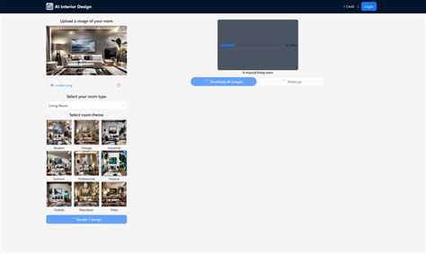 AI Interior Design