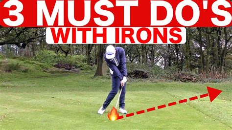 3 Must Dos To Hit Better Iron Shots Simple Golf Tips Youtube