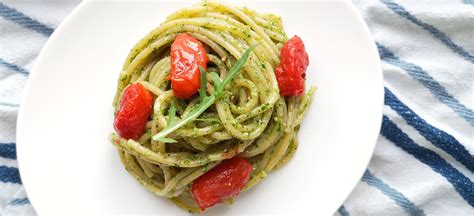 Spaghetti Pesto Rucolasl Chezuppa