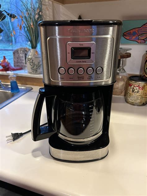 Cuisinart 14 Cup Programmable Coffee Maker Stainless Steel Dcc 3200p1 New 86279170972 Ebay