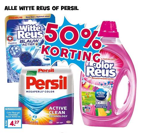 Alle Witte Reus Of Persil Aanbieding Bij Boon S Markt 1Folders Nl