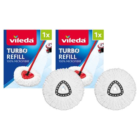 Vileda Turbo Classic Refill Twinpack Double Power Vileda Uk Store