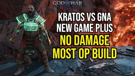 KRATOS VS GNA Valkyrie New Game Plus Best Build God Of War