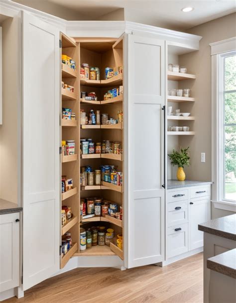 hidden small walk  pantry ideas