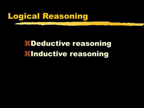 Ppt Logical Reasoning Powerpoint Presentation Free Download Id 1017376