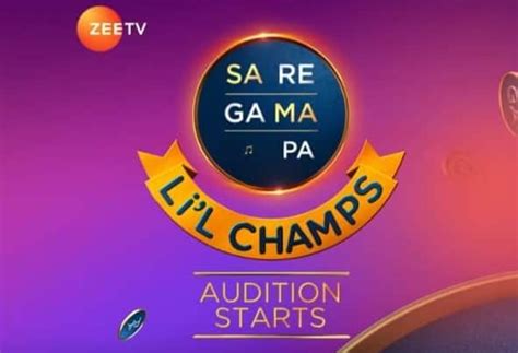 Sa Re Ga Ma Pa Li'l Champ 2020 Auditions Date & Registration on Zee TV