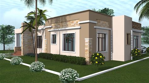 3 Bedroom S House Plan Flat Roofing Id Ma 92 4A4