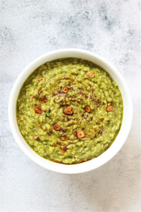 Palak Dal Khichdi H Ram