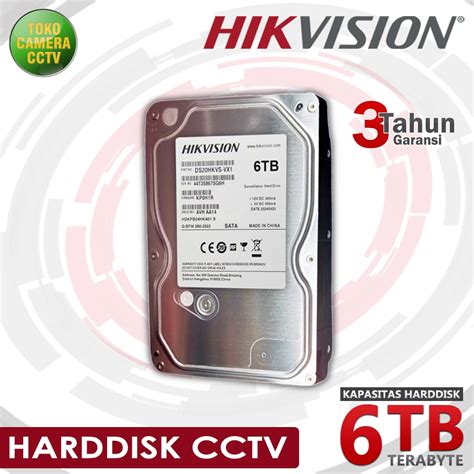 jual harddisk cctv tb hikvision hdd internal cctv hardisk terra