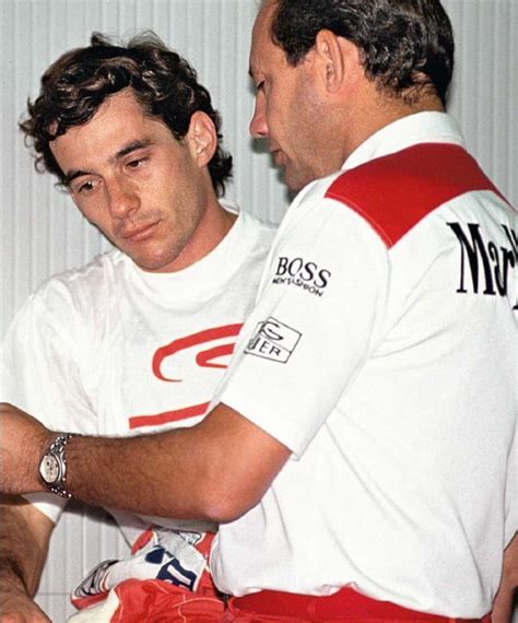 Senna Ron Dennis Mclaren Ayrton Senna Ayrton Airton Sena