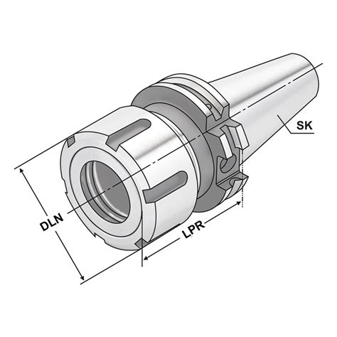 Collet Chuck SK 40 3 32 90 OZ32 DIN 69871 AD B ISO 40 Collet Chucks