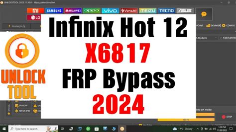 Infinix Hot 12 Frp Unlock Tool 2024 YouTube