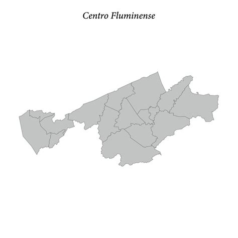 Map Of Centro Fluminense Is A Mesoregion In Rio De Janeiro With Borders