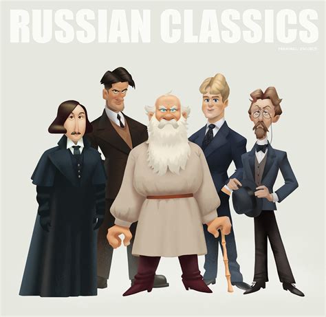 Russian Classics on Behance