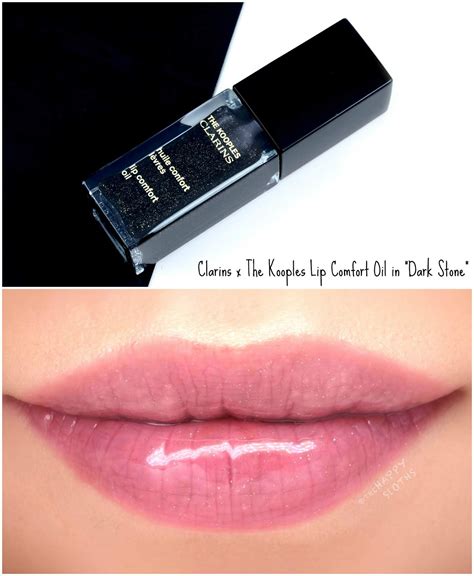 Clarins x The Kooples | Instant Light Lip Comfort Oil in "Dark Stone ...