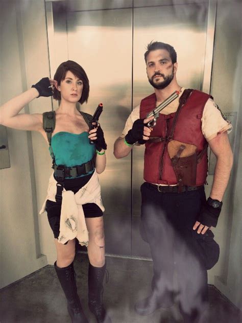 Resident Evil Cosplay: Jill Valentine and Barry Burton | Resident evil ...