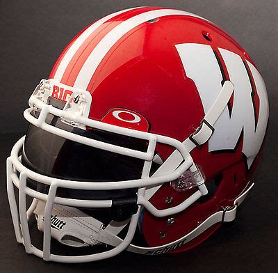 WISCONSIN BADGERS Football Helmet | eBay