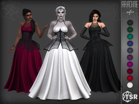 The Sims Resource Arachne Gown