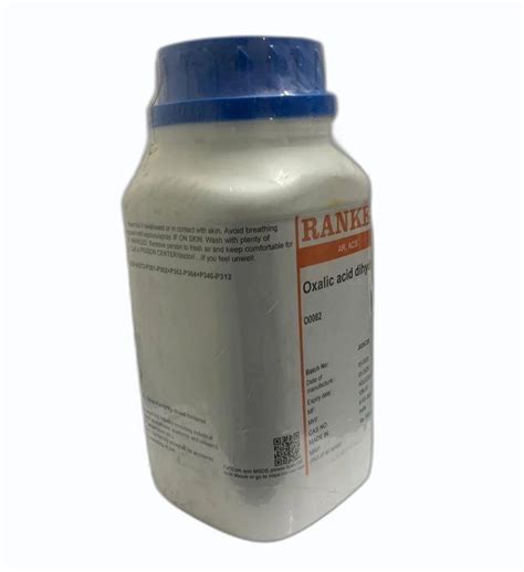 Rankem Oxalic Acid Dihydrate Packaging Type Bottle Packaging Size